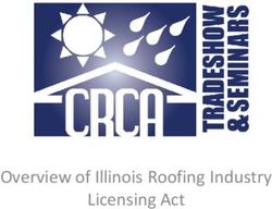 Overview of Illinois Roofing Industry Licensing Act