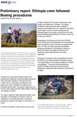 Preliminary report: Ethiopia crew followed Boeing procedures - Phys.org