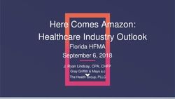 Here Comes Amazon: Healthcare Industry Outlook - Florida HFMA September 6, 2018 J. Ryan Lindsay, CPA, CHFP - HFMA Florida ...