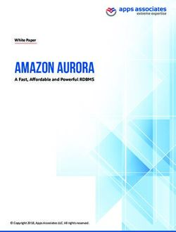 Amazon Aurora A Fast, Aordable and Powerful RDBMS - White Paper - Apps Associates