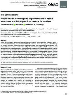 Mobile health technology to improve maternal health awareness in tribal populations: mobile for mothers - Oxford Academic Journals