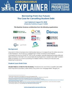 Borrowing From Our Future: The Case for Cancelling Student Debt - National Consumer ...