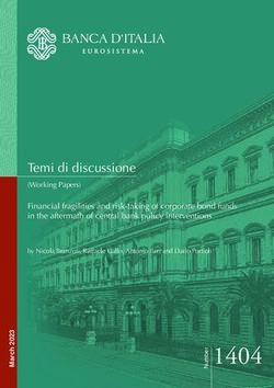 R 1404 - Financial fragilities and risk-taking of corporate bond funds in the aftermath of central bank policy interventions