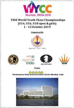FIDE World Youth Chess Championships (U14, U16, U18 open & girls) 1 - 13 October 2019 - Organised By - Venue
