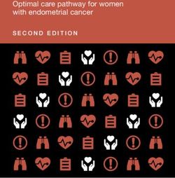 Optimal care pathway for women with endometrial cancer