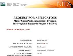 REQUEST FOR APPLICATONS - Minor Crop Pest Management Program Interregional Research Project # 4 (IR-4) - USDA