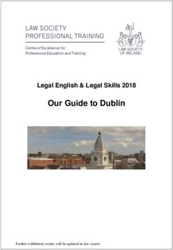 Our Guide to Dublin Legal English & Legal Skills 2018 - The Law Society of Ireland