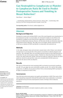 Can Neutrophil-to-Lymphocyte or Platelet- to-Lymphocyte Ratio Be Used to Predict Postoperative Nausea and Vomiting in Breast Reduction? - Cureus