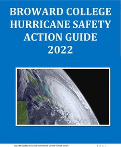 2022 BROWARD COLLEGE HURRICANE SAFETY ACTION GUIDE