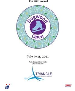 July 9-11, 2021 - The 28th annual - Wake Competition Center Morrisville, NC - Triangle Figure Skating Club