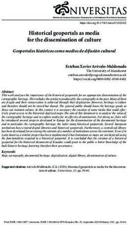 Historical geoportals as media for the dissemination of culture