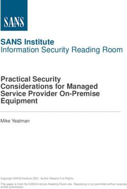SANS Institute Information Security Reading Room