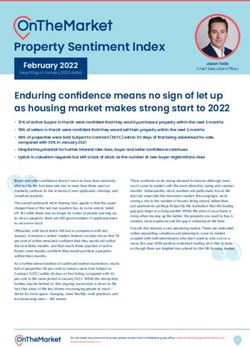 PROPERTY SENTIMENT INDEX - FEBRUARY 2022 - ONTHEMARKET PLC