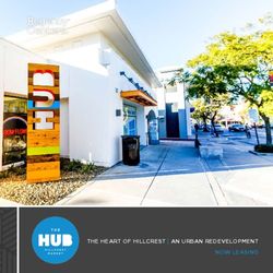 THE HEART OF HILLCREST | AN URBAN REDEVELOPMENT NOW LEASING