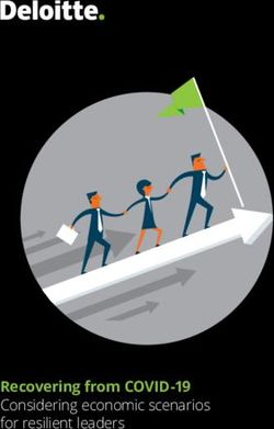 Recovering from COVID-19 - Considering economic scenarios for resilient leaders - Deloitte