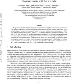 Quantum routing with fast reversals
