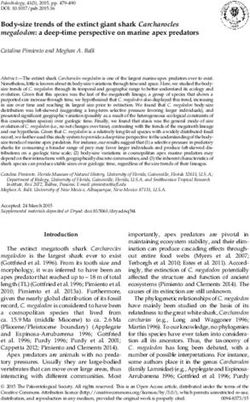 Body-size trends of the extinct giant shark Carcharocles megalodon: a deep-time perspective on marine apex predators
