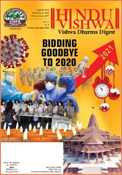 BIDDING GOODBYE TO 2020 - Vishwa Hindu Parishad of ...