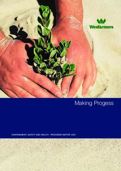 Making Progess - Wesfarmers