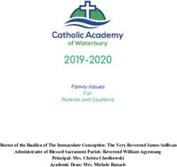 2019-2020 Catholic Academy of Waterbury