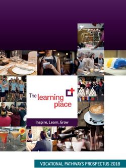VOCATIONAL PATHWAYS PROSPECTUS 2018 - Inspire, Learn, Grow - GetLCQ