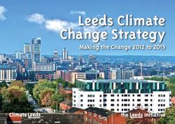 Leeds Climate Change Strategy - Leeds Climate Change Strategy: Vision for Action - Centre for ...