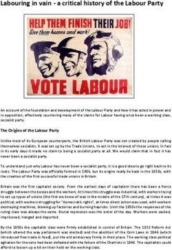 Labouring in vain - a critical history of the Labour Party