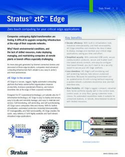 Stratus ztC Edge Zero touch computing for your critical edge applications - Professional Security Magazine