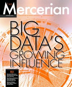 GROWING INFLUENCE - The - Mercer University