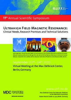 11th Annual Scientific Symposium - Ultrahigh Field Magnetic ...