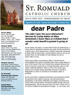 Dear Padre - St. Romuald Catholic Church Catholic Church