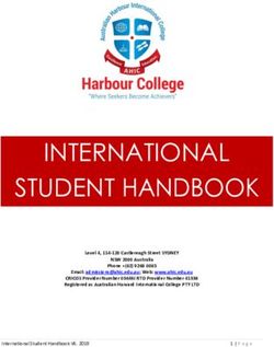 INTERNATIONAL STUDENT HANDBOOK - Australian Harbour International ...