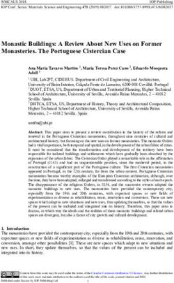 Monastic Buildings: A Review About New Uses on Former Monasteries. The Portuguese Cistercian Case - idUS