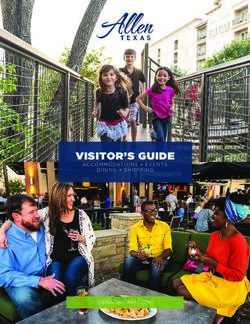 VISITOR'S GUIDE - Visit Allen Texas