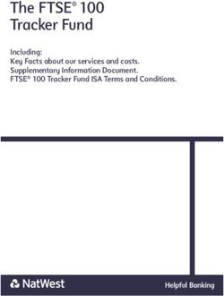 The FTSE 100 Tracker Fund - Including: Key Facts about our services and costs. Supplementary Information Document. FTSE 100 Tracker Fund ISA Terms ...