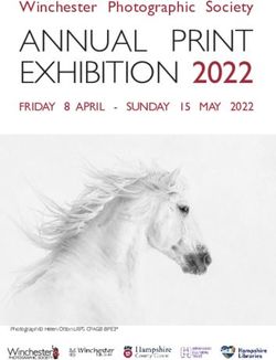 ANNUAL PRINT EXHIBITION 2022 - Winchester Photographic Society
