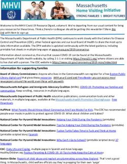 Information for supporting families - Westwood Public Schools