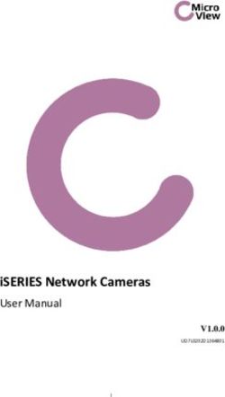 ISERIES Network Cameras - User Manual V1.0.0 - Videocom
