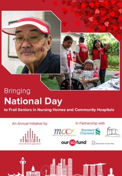 National Day Bringing - to Frail Seniors in Nursing Homes and Community Hospitals - ACE Seniors