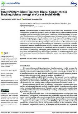 Future Primary School Teachers' Digital Competence in Teaching Science through the Use of Social Media - MDPI