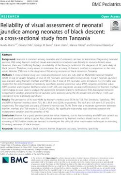 Reliability of visual assessment of neonatal jaundice among neonates of black descent: a cross-sectional study from Tanzania