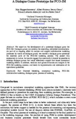 A Dialogue Game Prototype for FCO-IM