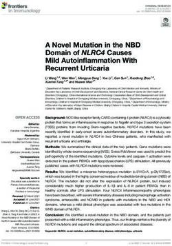 A Novel Mutation in the NBD Domain of NLRC4 Causes Mild Autoinflammation With Recurrent Urticaria
