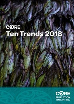 TEN TRENDS 2018 - TENTRENDS2018 1 - CORE EDUCATION