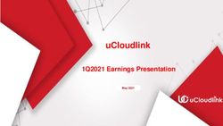 UCloudlink 1Q2021 Earnings Presentation