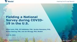 Fielding a National Survey during COVID- 19 in the U.S.