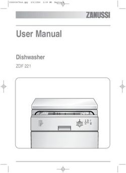 User Manual Dishwasher - ZDF 221 - Instructions Manuals