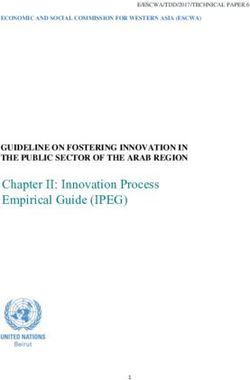 Chapter II: Innovation Process Empirical Guide (IPEG) - GUIDELINE ON FOSTERING INNOVATION IN THE PUBLIC SECTOR OF THE ARAB REGION - ESCWA
