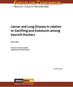 Cancer and Lung Disease in relation to Sawfiling and Endotoxin among Sawmill Workers - RS2008-DG06