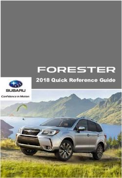 2018 Quick Reference Guide - Budds Subaru